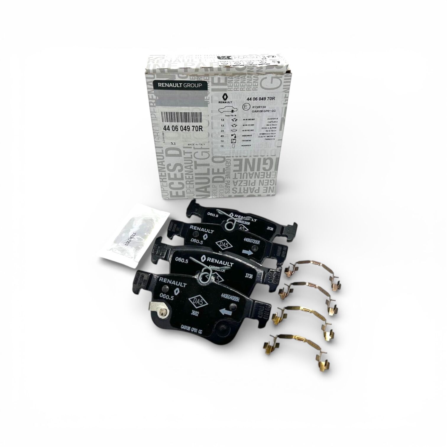 Renault Duster 3 2025> Arka Fren Balatası 440604970R