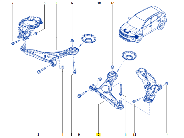 Renault Austral Nissan Qashqai J12 Sol Salıncak 545016UA0A